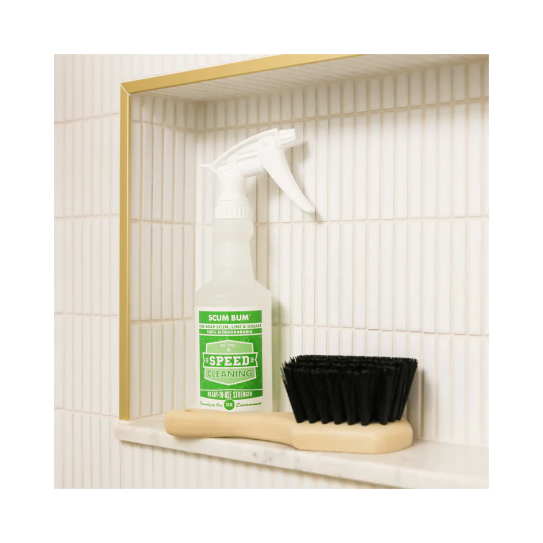 Speed Cleaning™ Scum Bum – 32 oz With Mixing Bottle, Soap Scum Remover