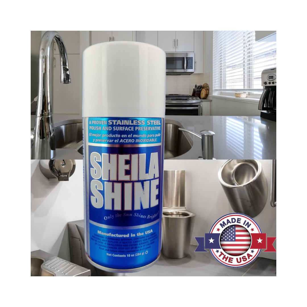Sheila Shine® Stainless Steel Cleaner & Polish – 10 oz