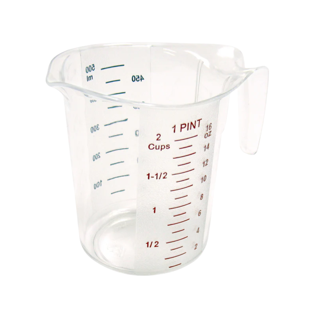 Winco® Polycarbonate Measuring Cups – NSF Listed, 1 Pt. to 4 Qt.