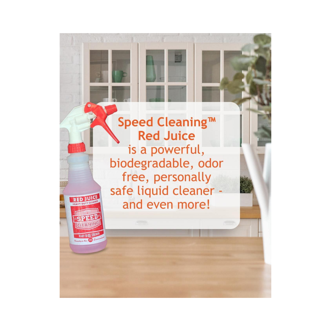 Speed Cleaning™ Red Juice Concentrate – 1 Gallon