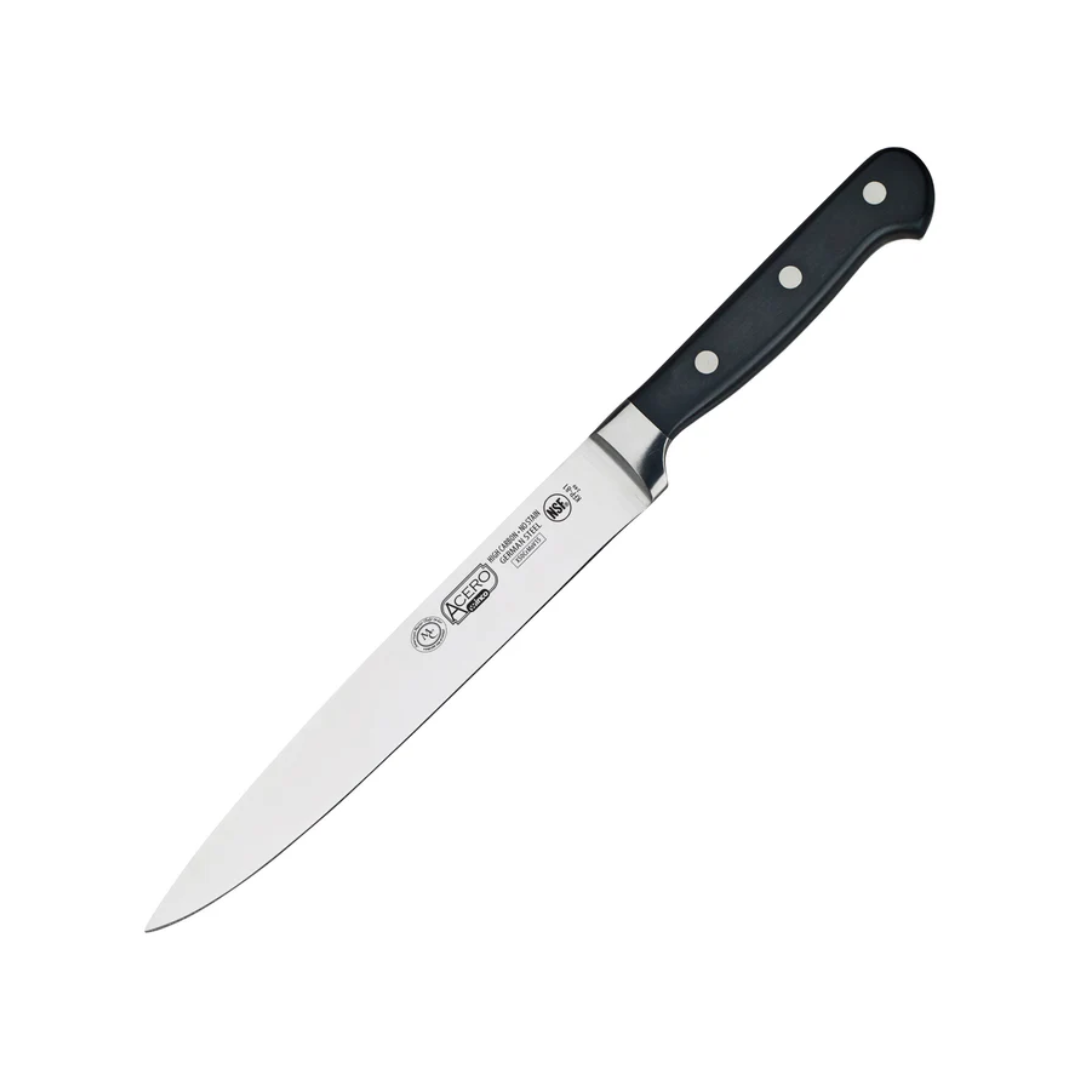 Winco® Forged Chef Knives – German Steel Precision, 5", 6", 7" & 8"