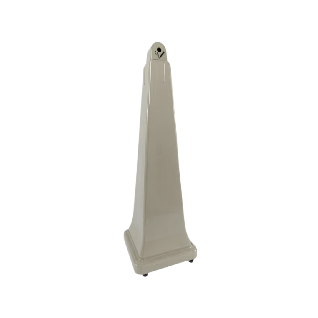 Rubbermaid® GroundsKeeper™ Smoking Receptacle - 36", Beige