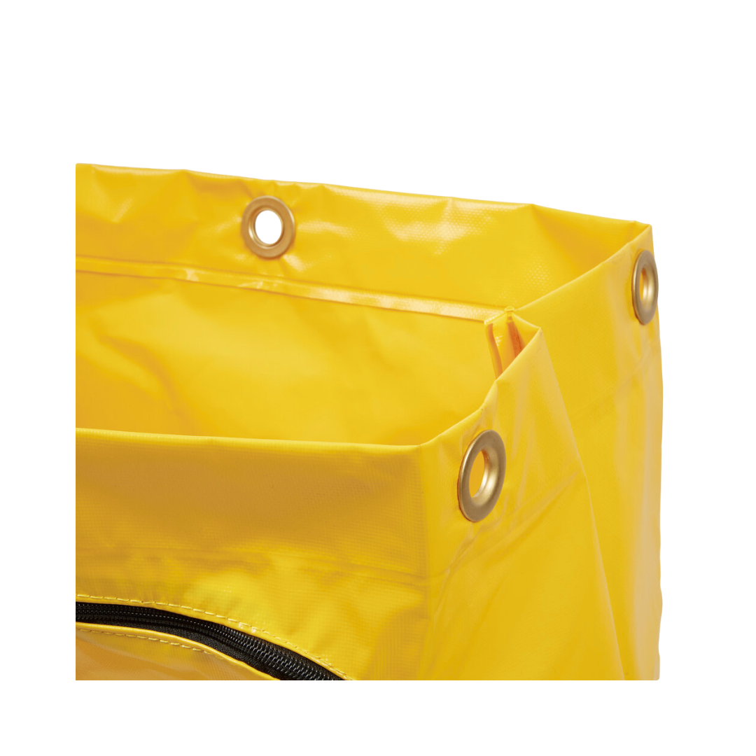 Rubbermaid® Vinyl Replacement Bag For Janitor Cart – 24 Gal, Yellow