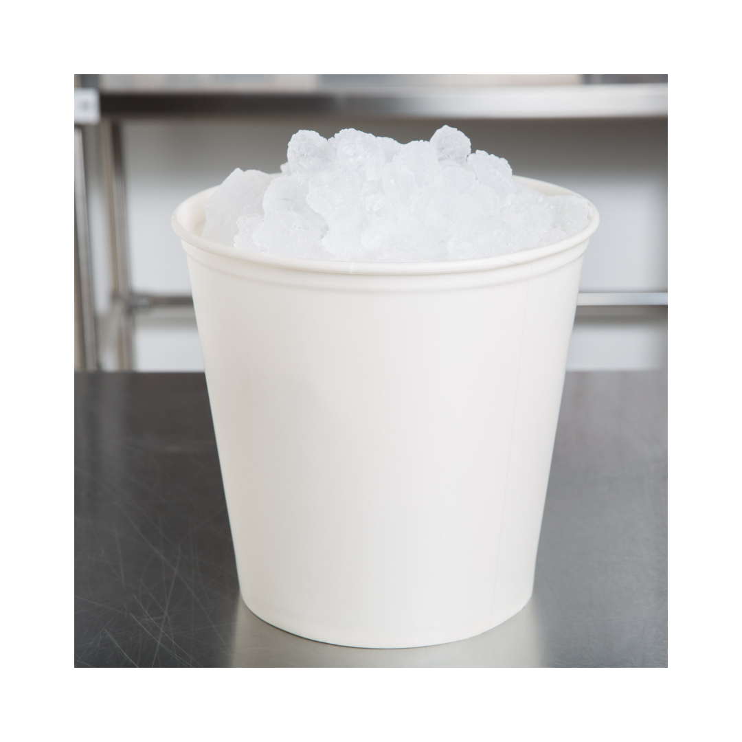 Solo® Waxed Double Wrapped Paper Bucket – 165 oz