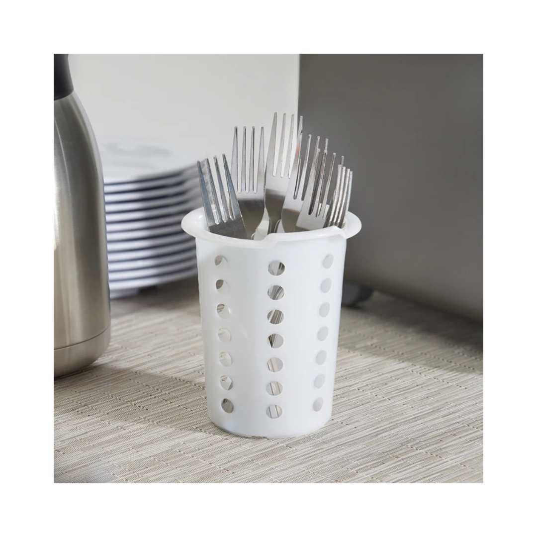 Winco® Perforated Plastic Flatware Cylinder – NSF Certified
