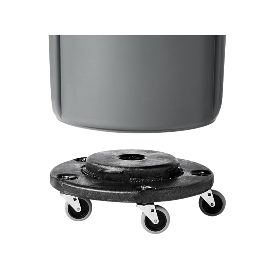 Rubbermaid® BRUTE® Dolly for 20, 32, 44 and 55 Gallon BRUTE® Containers – Black