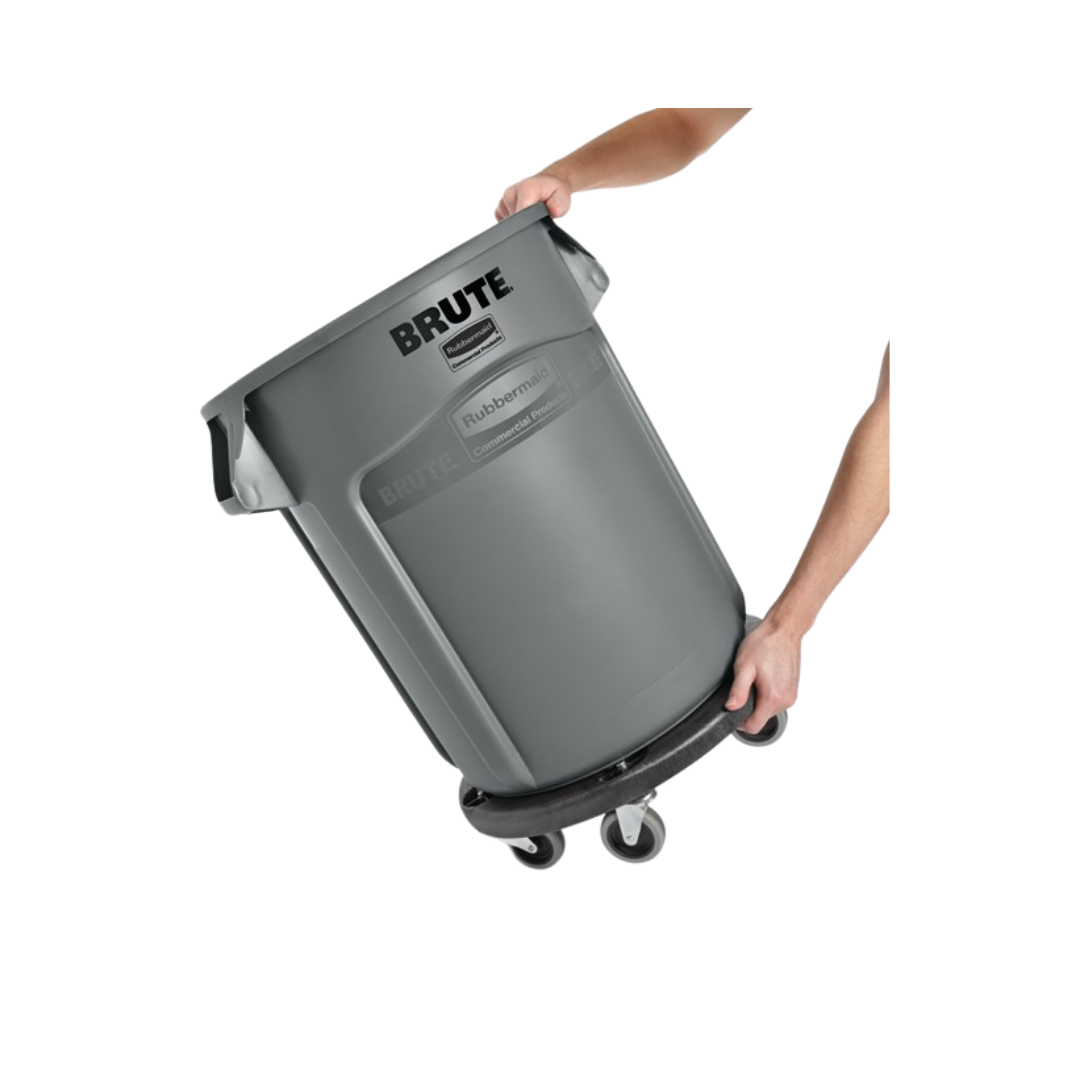 Rubbermaid® BRUTE® Dolly for 20, 32, 44 and 55 Gallon BRUTE® Containers – Black