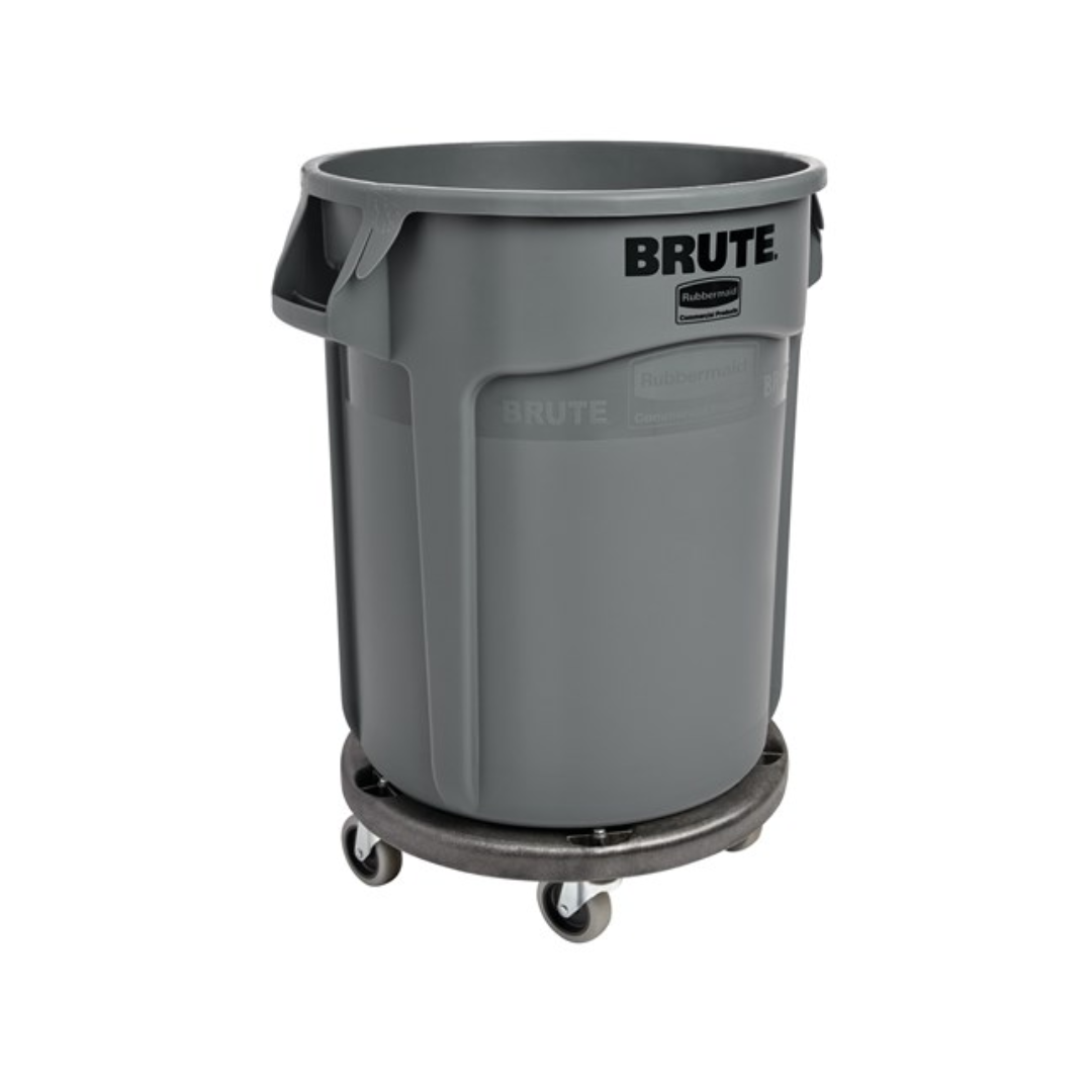 Rubbermaid® BRUTE® Dolly for 20, 32, 44 and 55 Gallon BRUTE® Containers – Black