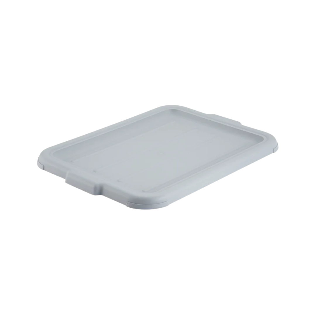 Winco® Gray Dish Boxes – Various Sizes & Covers, Polypropylene with NSF Covers