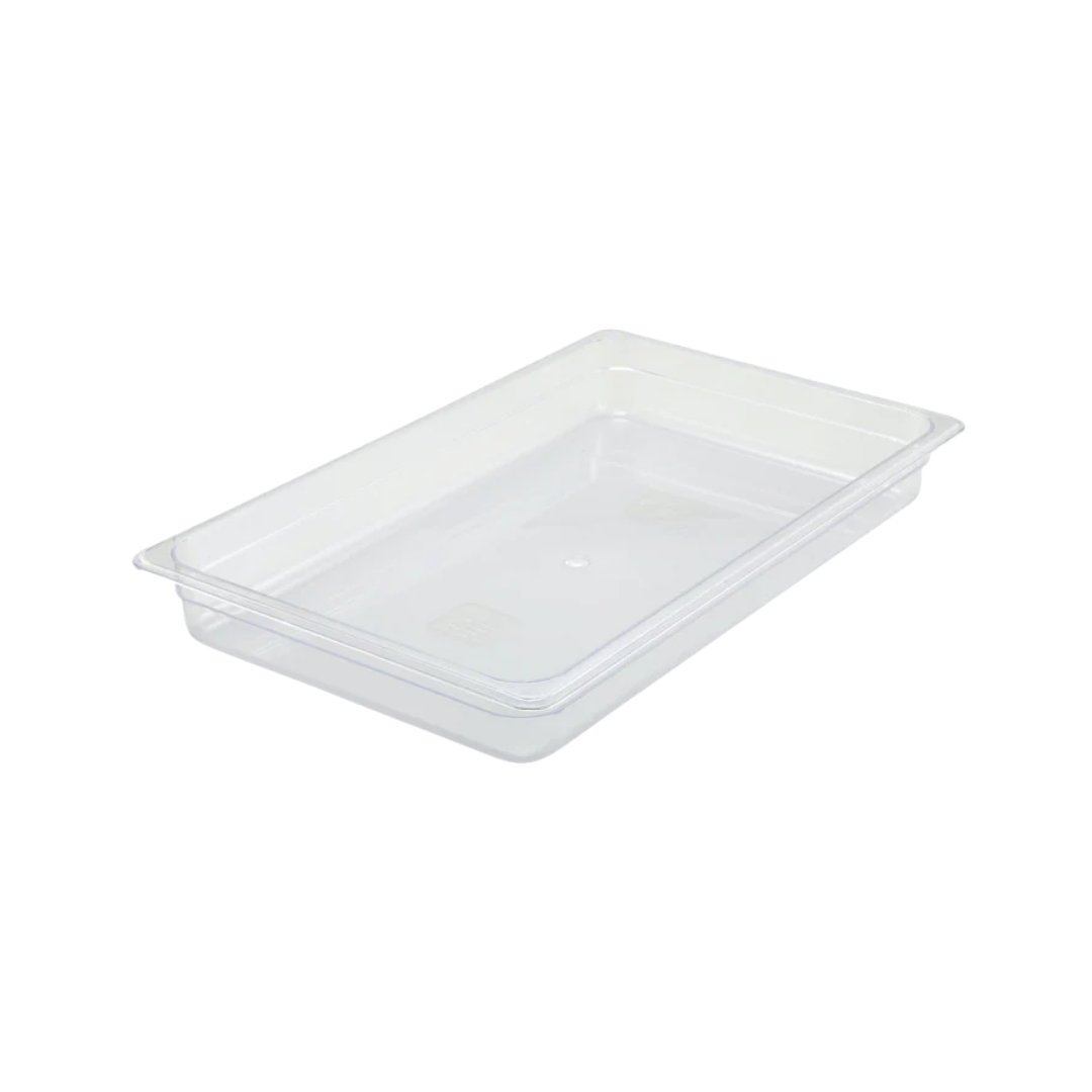 Winco® Polycarbonate Food Pans – Full, Half, 1/3, 1/4 & 1/6 Sizes