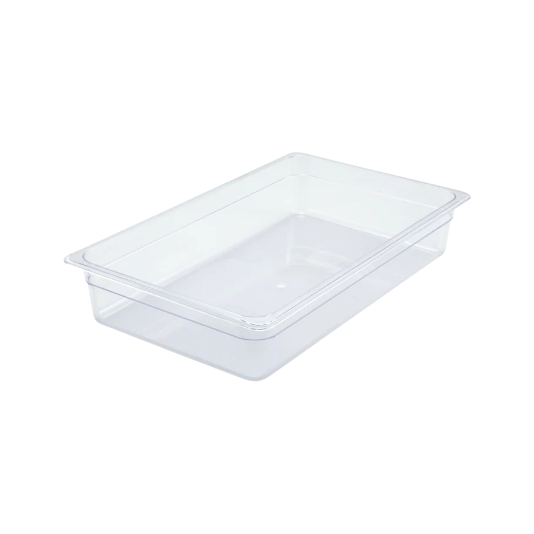 Winco® Polycarbonate Food Pans – Full, Half, 1/3, 1/4 & 1/6 Sizes