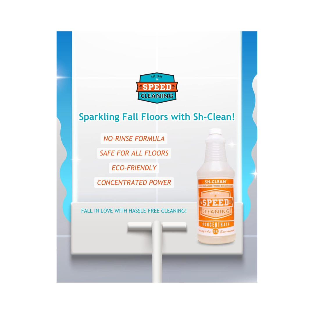 Speed Cleaning™ Sh-Clean Concentrate – 1 Gallon, Floor Cleaner