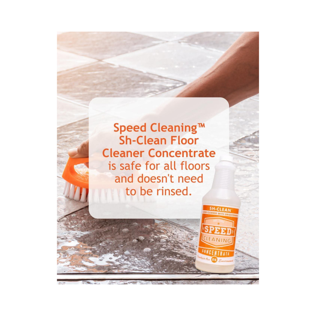 Speed Cleaning™ Sh-Clean Concentrate – 1 Gallon, Floor Cleaner