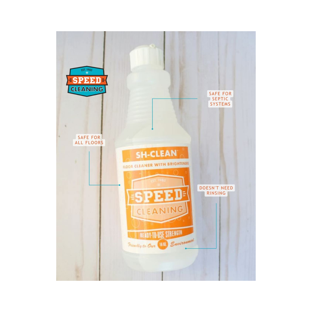 Speed Cleaning™ Sh-Clean Concentrate – 1 Gallon, Floor Cleaner