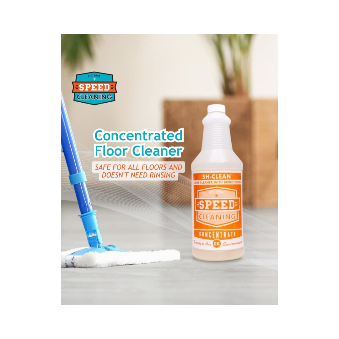Speed Cleaning™ Sh-Clean Concentrate – 1 Gallon, Floor Cleaner