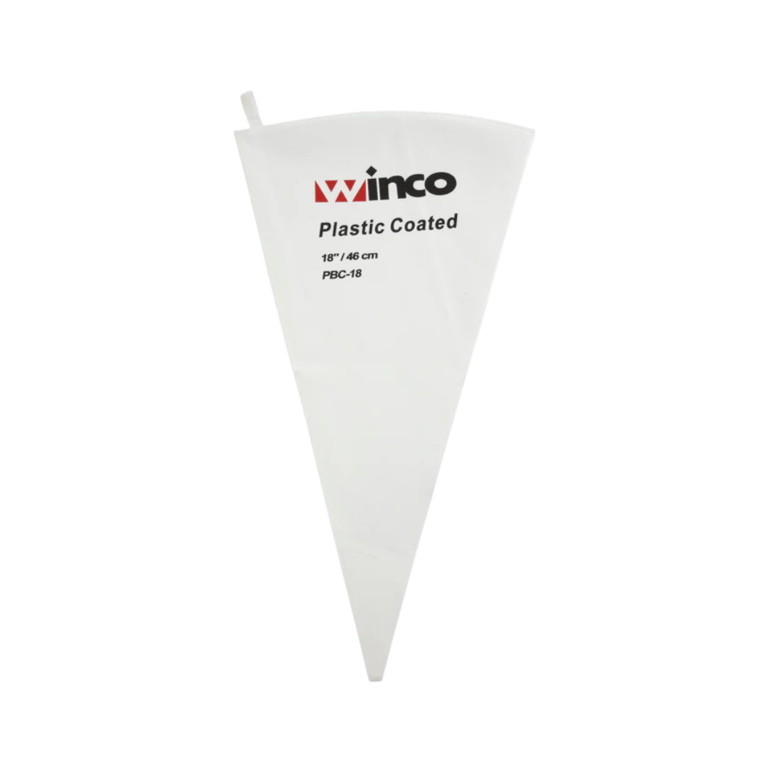 Winco® Canvas Pastry Bag with Plastic Coating – 18" & 24"