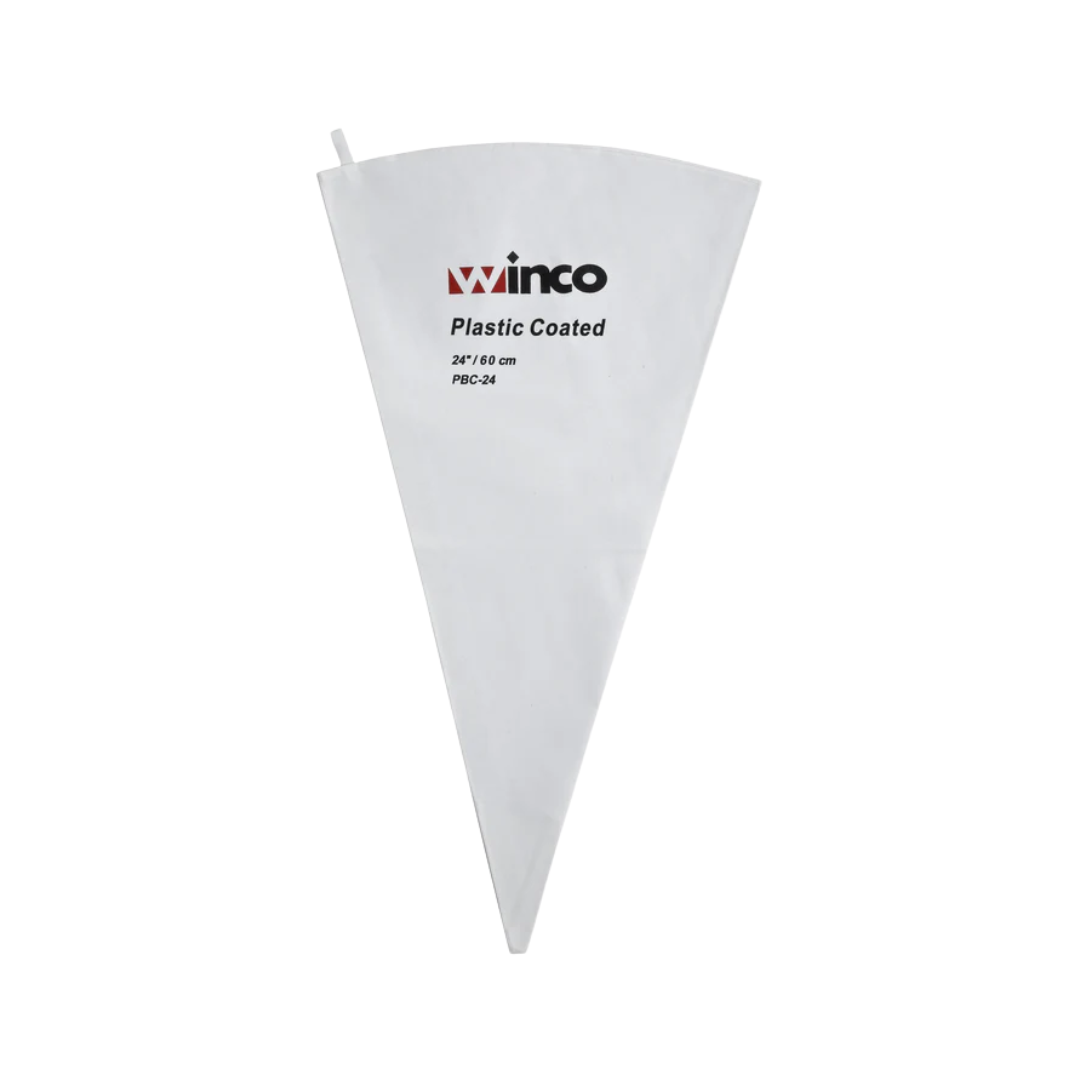 Winco® Canvas Pastry Bag with Plastic Coating – 18" & 24"
