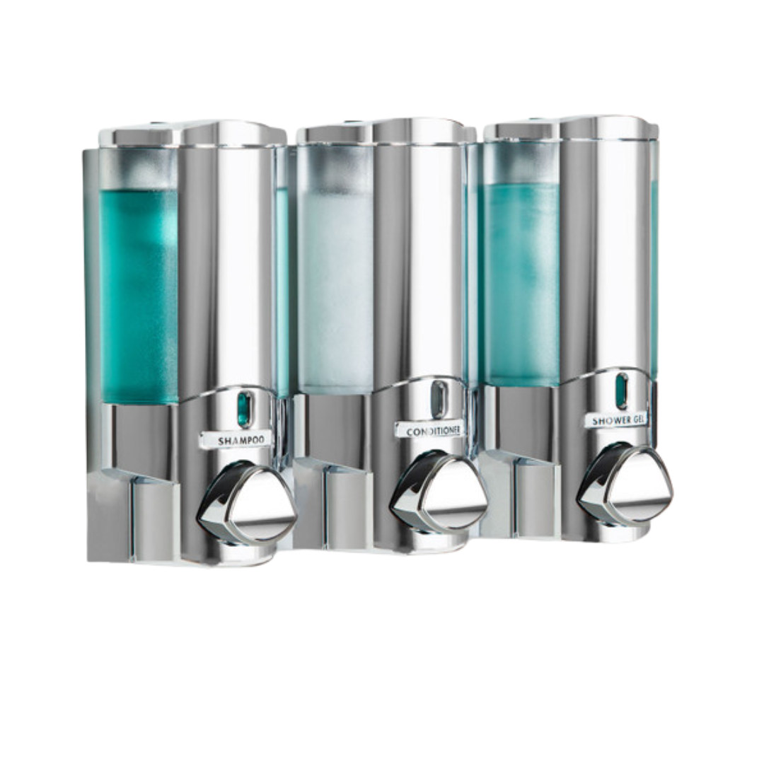 Aviva™ Shower Dispenser Collection – 1, 2 & 3 Chamber Options