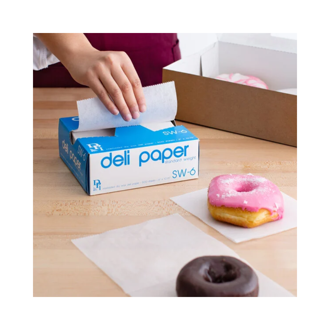 Durable Packaging® Interfolded Deli Sheets – Standard Weight, White