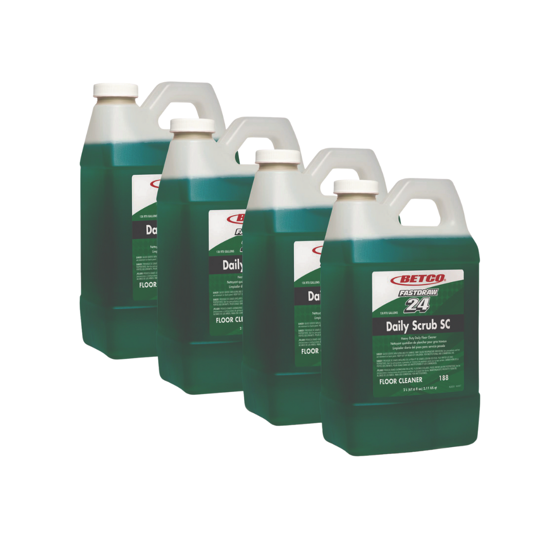 Betco® Daily Scrub SC Floor Cleaner – 2 L FastDraw®, High-Traffic Floor Maintenance