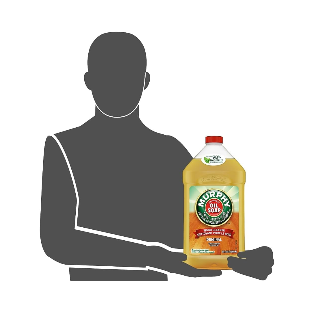 Murphy® Oil Soap Wood Cleaner Liquid Original – 32 oz, Natural Wood Cleaner