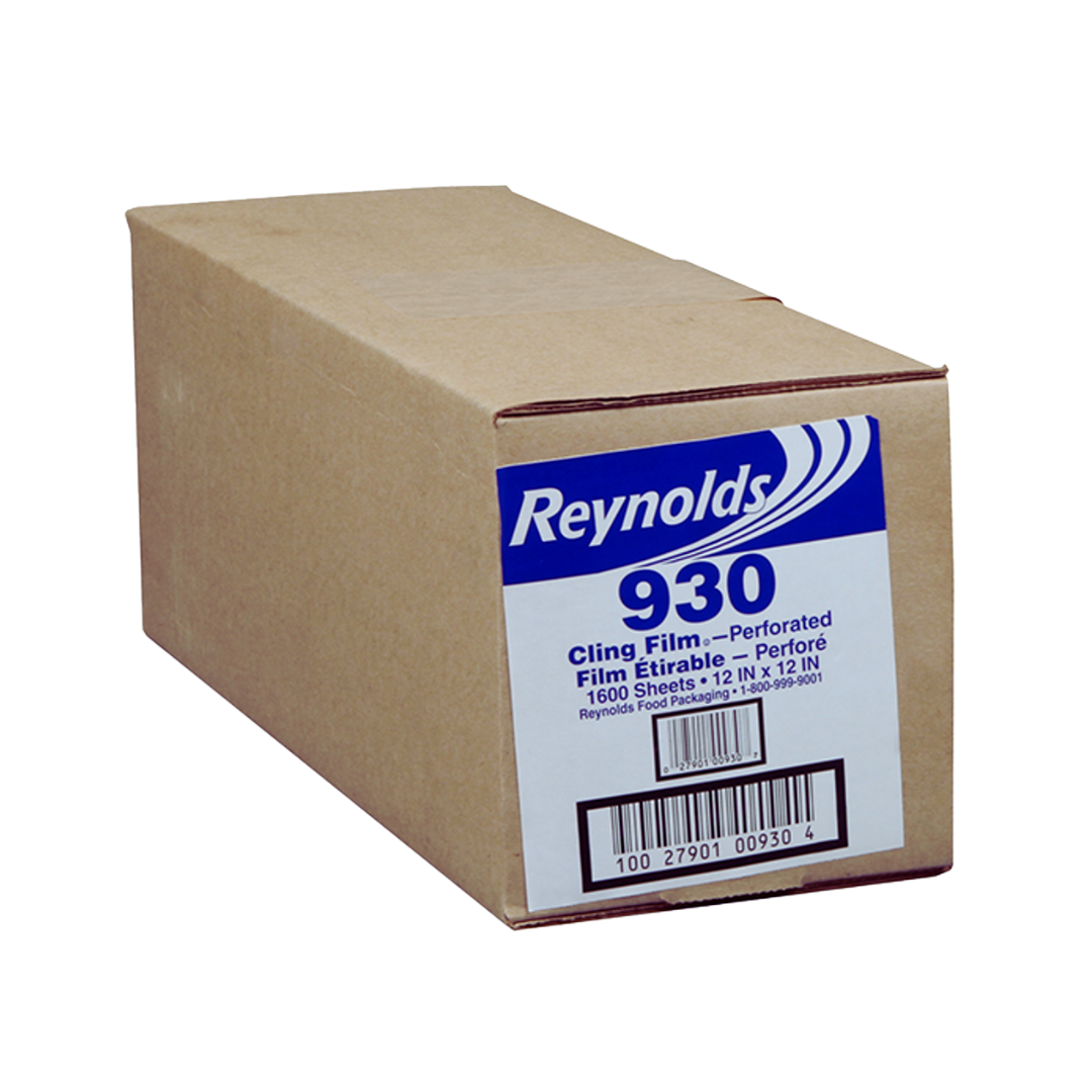 Reynolds® Foodservice Film – Continuous Rolls & Pre-Sized Sheets, Multiple Sizes