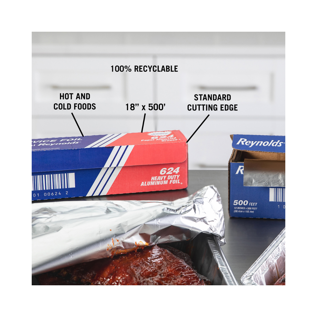 Reynolds® Heavy Duty Aluminum Foil – 18" x 500'