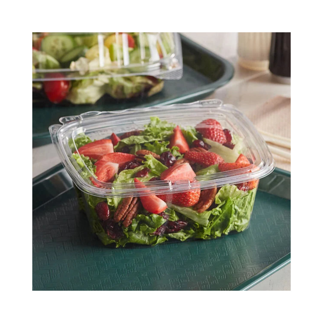 Dart® ClearPac® SafeSeal™ Tamper-Evident Containers – 6 oz to 32 oz, Flat Lid