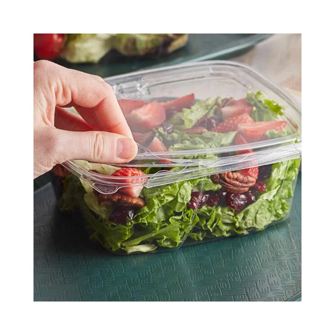 Dart® ClearPac® SafeSeal™ Tamper-Evident Containers – 6 oz to 32 oz, Flat Lid