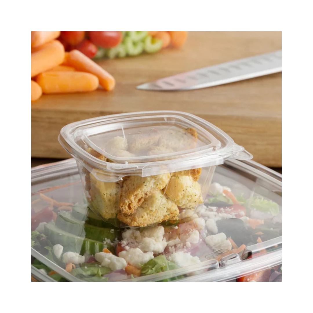 Dart® ClearPac® SafeSeal™ Tamper-Evident Containers – 6 oz to 32 oz, Flat Lid