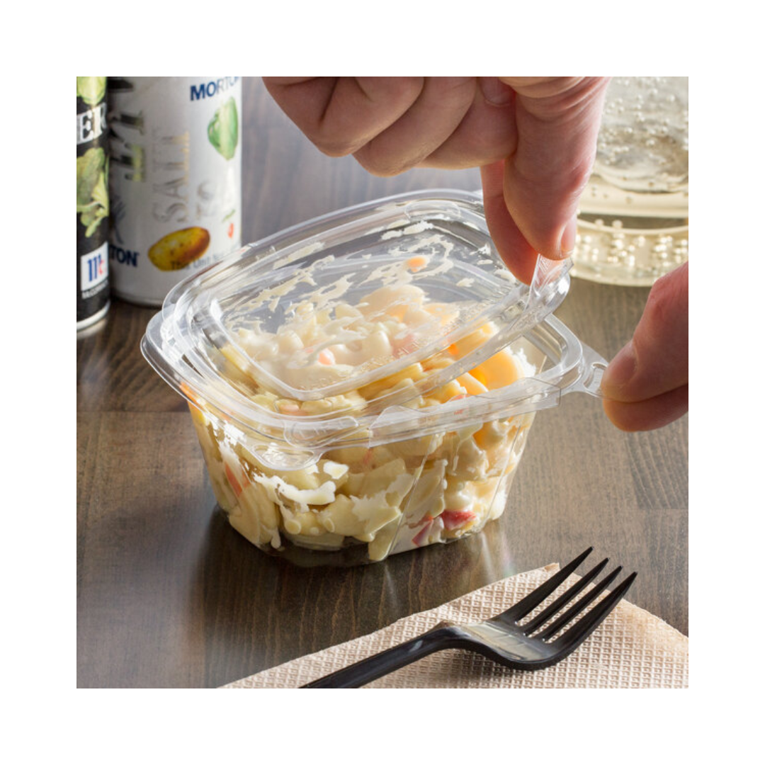 Dart® ClearPac® SafeSeal™ Tamper-Evident Containers – 6 oz to 32 oz, Flat Lid
