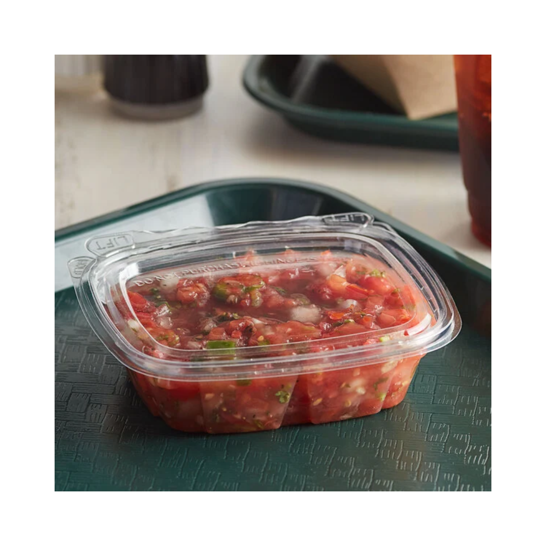 Dart® ClearPac® SafeSeal™ Tamper-Evident Containers – 6 oz to 32 oz, Flat Lid