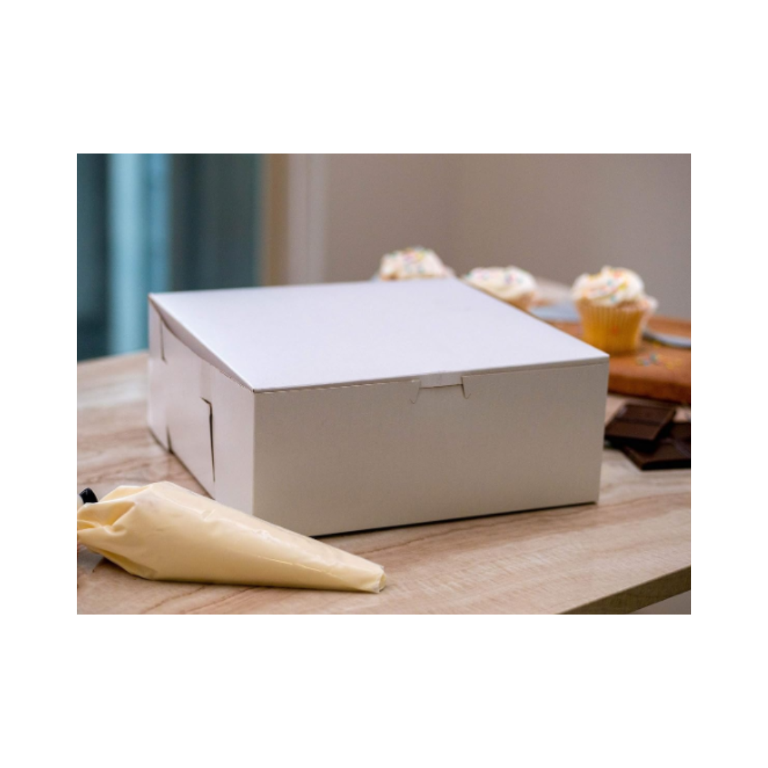 Southern Champion® White Sheet Cake/Utility Box – 18.5" x 14.5" x 5", 1/2 Sheet
