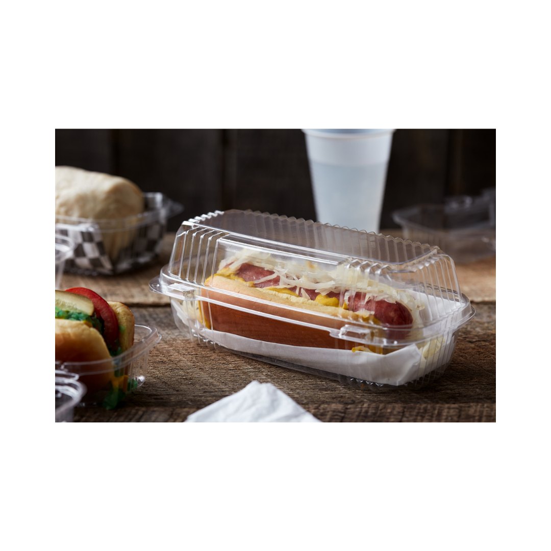 Pactiv ClearView® SmartLock® Hinged Containers – 20 oz, 23 oz, 49 oz & 62 oz