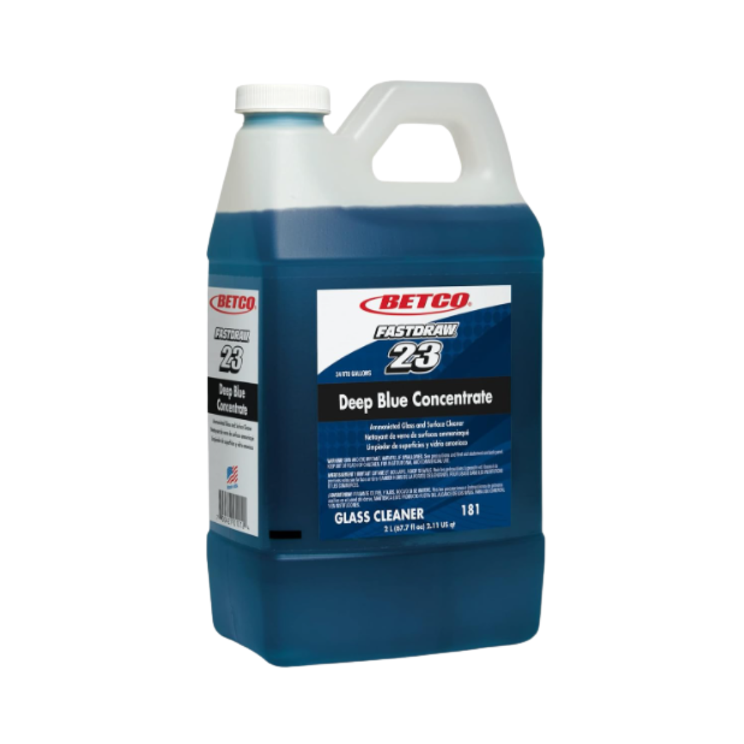 Betco® Deep Blue Concentrate – 2 L FastDraw®, Powerful Multi-Surface Cleaner