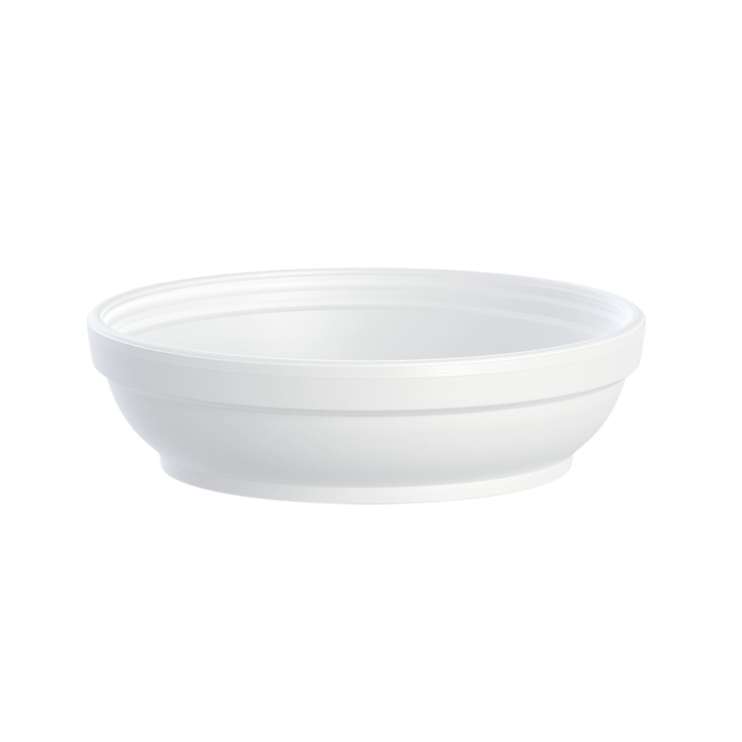 Dart® EPS Foam Bowls – 5 oz to 12 oz, White