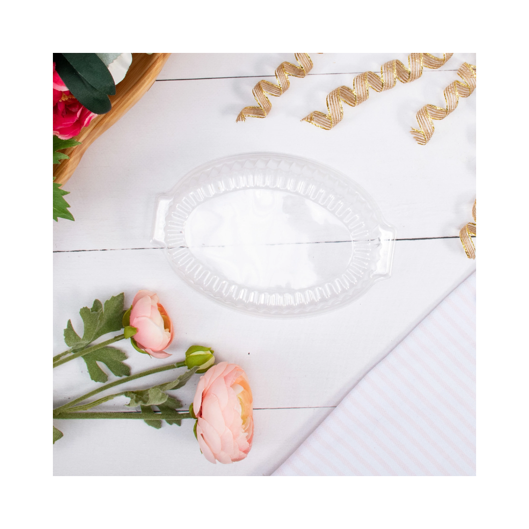 Dart® 7" x 5" OPS Dome Lid – Clear, For Casserole Dishes