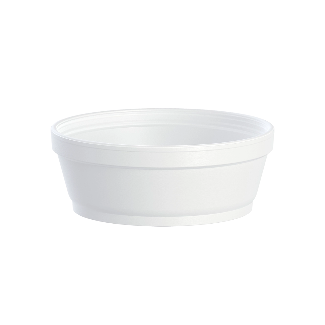 Dart® J Cup® EPS Foam Food Container – 8 oz, White