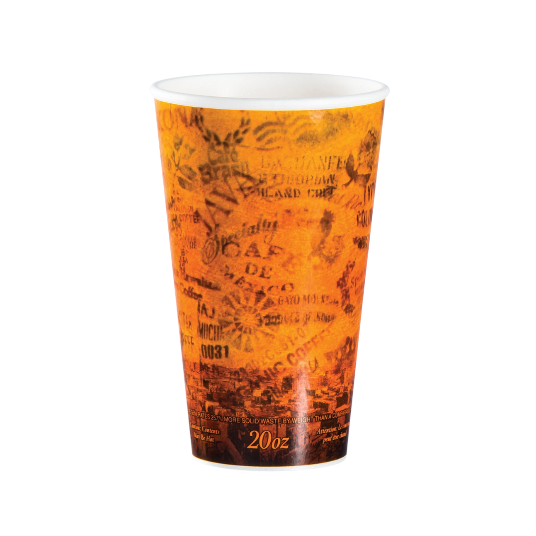 Dart® Escape® Fusion® Wrapped Insulated Cups – 20 oz