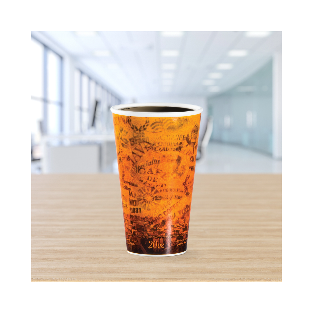 Dart® Escape® Fusion® Wrapped Insulated Cups – 20 oz