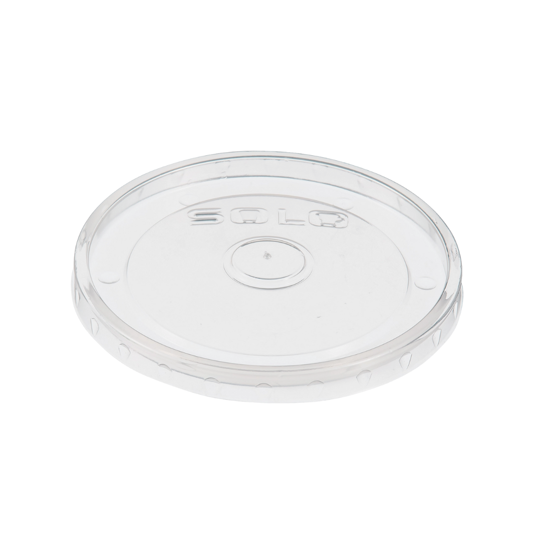 Solo® PP Plastic Lid For 6-10 oz. Food Container - Clear
