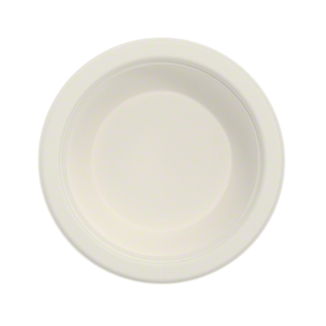 Bare® by Solo® Eco-Forward® Sugarcane Bowl – 12 oz, Ivory