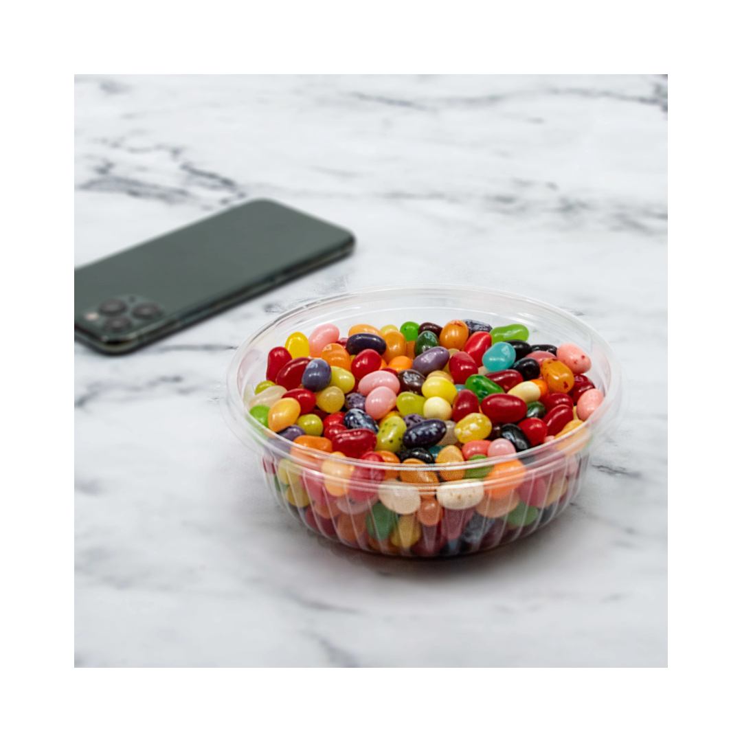 Dart® PresentaBowl™ Clear Hinged Bowls – Dome & Flat Lid, 8 oz to 24 oz