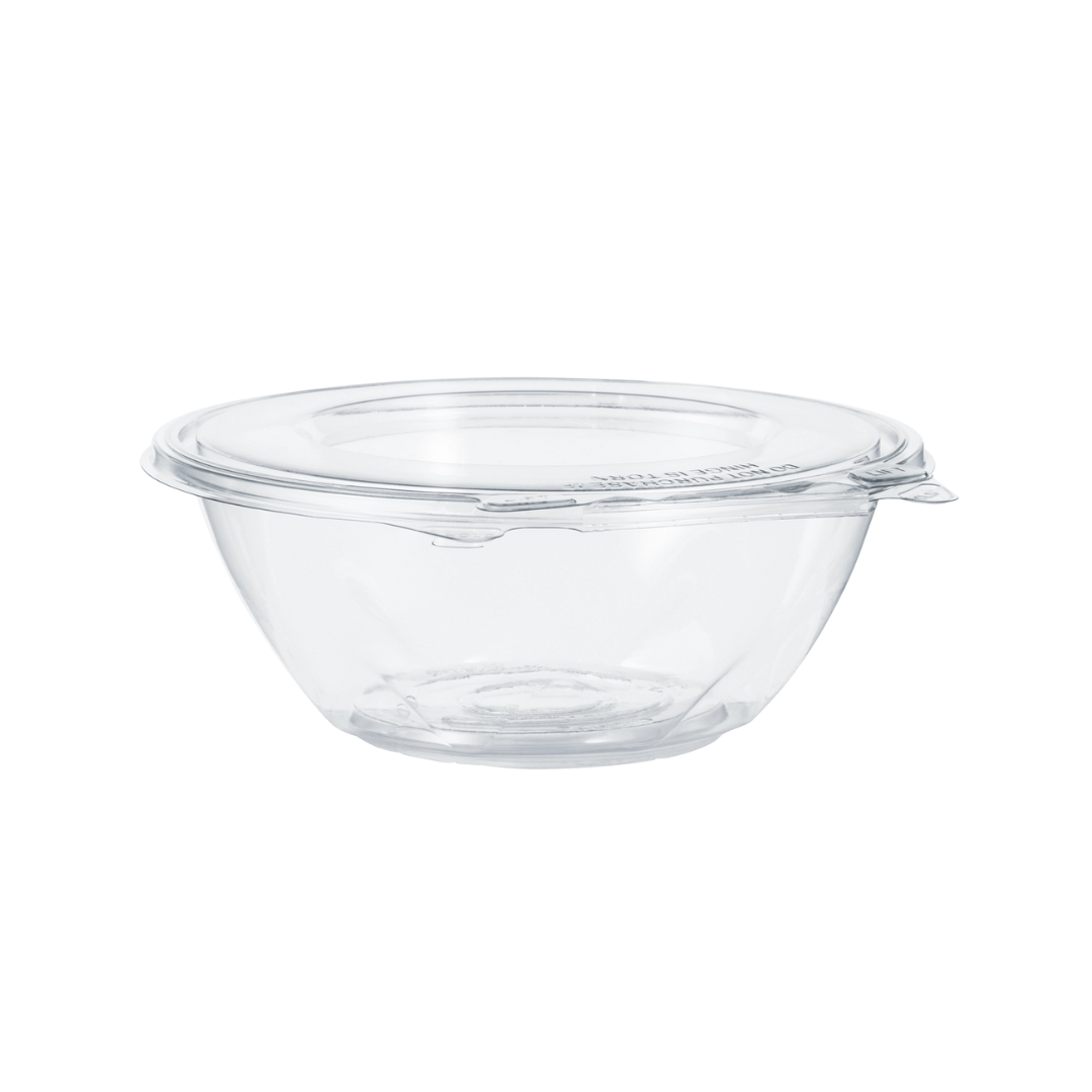 Dart® Safe Seal™ Tamper Resistant Bowls w/Flat Lids – 16 oz & 24 oz