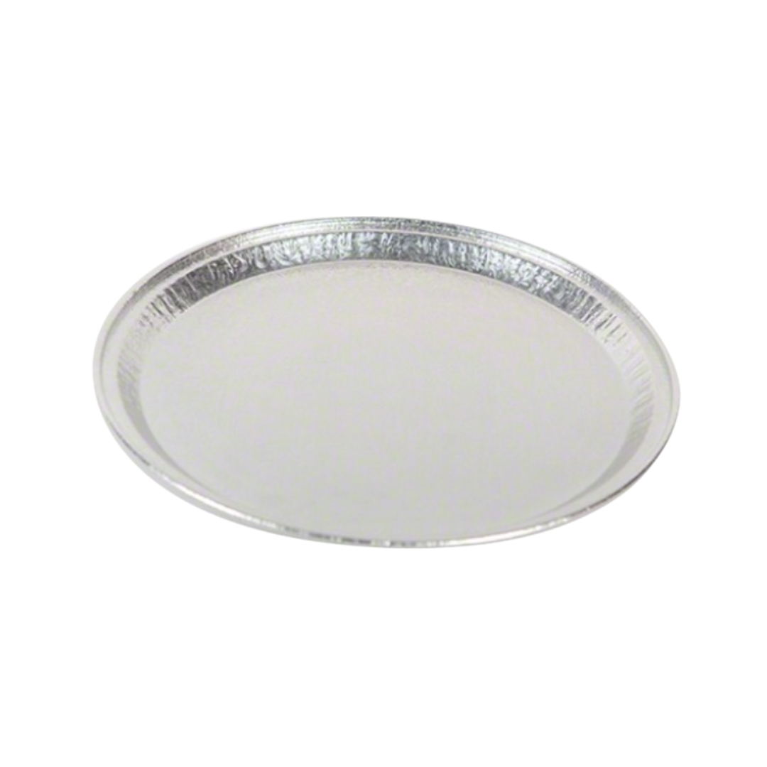 Western Plastics® Flat Aluminum Catering Tray – 12", Round