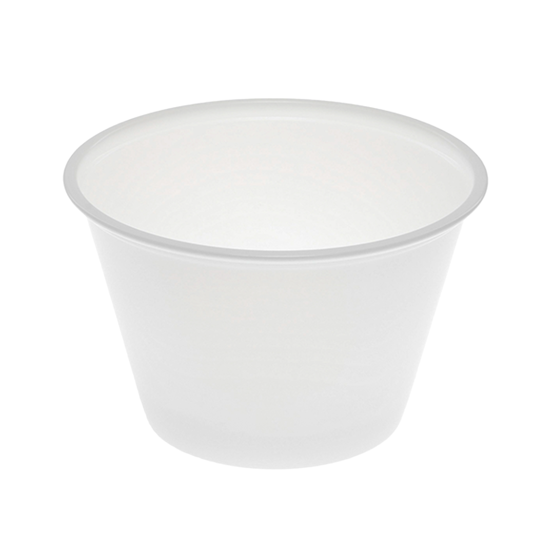 Pactiv® Portion Cups & Lids – Translucent & Clear Options
