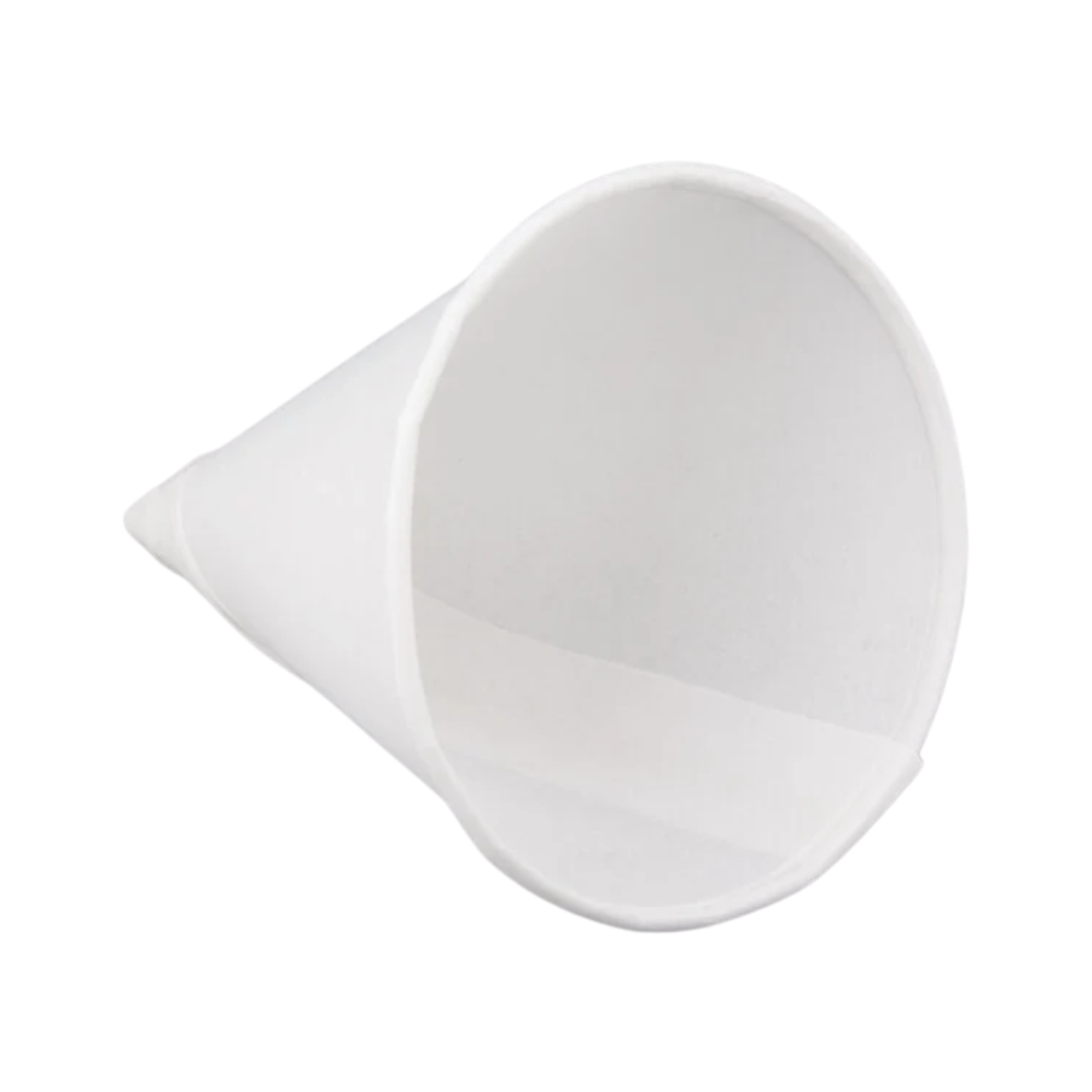 Solo® Bare® Eco-Forward® Cone Water Cups – Treated Paper, 4 oz to 8 oz