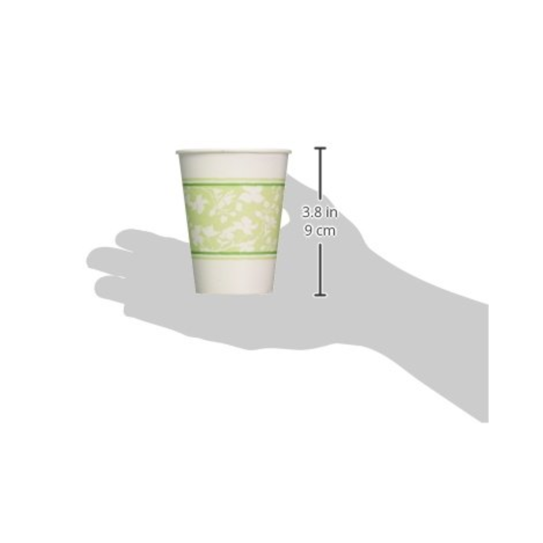 Dixie® Sage™ Paper Cold Cups – Poly-Coated, 9 oz
