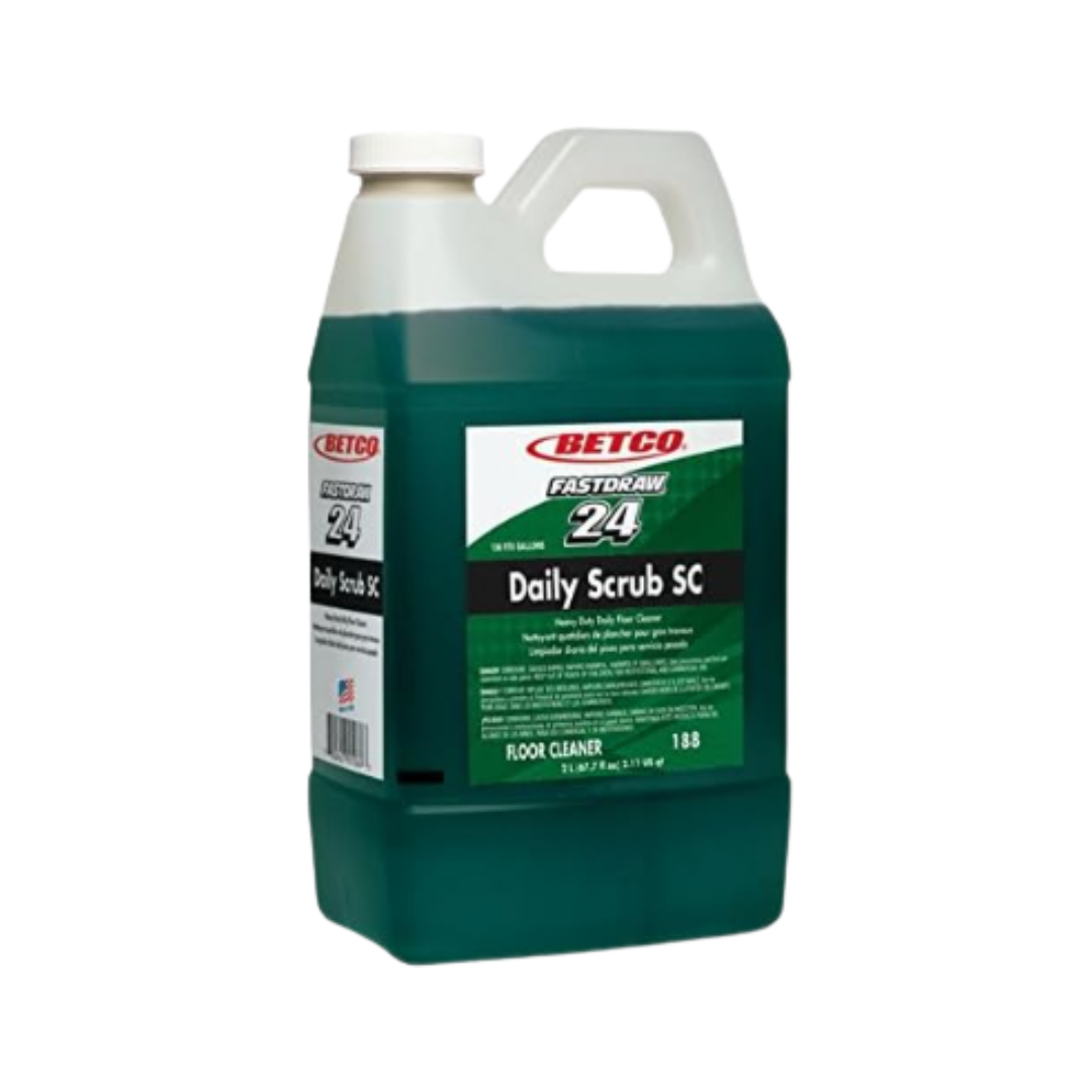 Betco® Daily Scrub SC Floor Cleaner – 2L FastDraw™, Case of 4