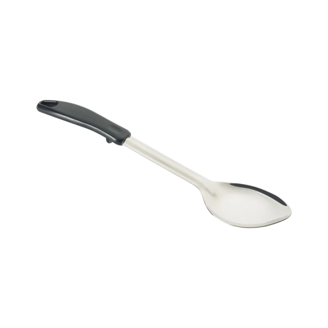 Winco® Stainless Steel Basting Spoon with Stop Hook – Polypropylene Handle, 13" & 15" Solid